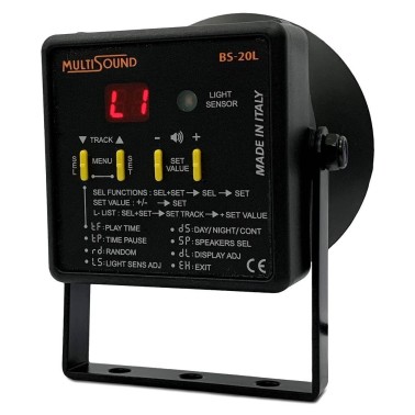 Disuasor Acústico para Aves – MultiSound BS-20L