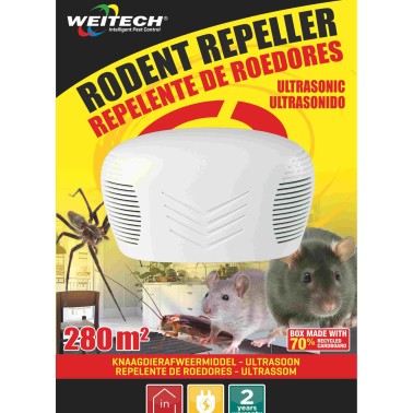 Ahuyentador de Ratas, Ratones e Insectos - WK0300 - 280 m²