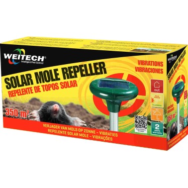 Ahuyentador de Topos - WK0677 Solar Por Ultrasonidos - BirdGard Iberia
