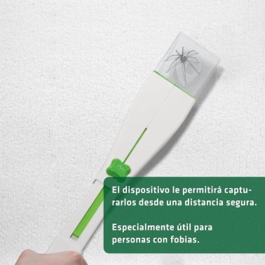 Atrapainsectos - Con mango telescópico y lupa - BirdGard Iberia
