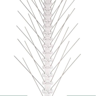 Pinchos para Palomas - Flexibles - Se adaptan a todas las superficies.